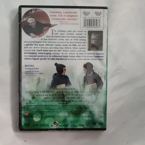 A Christmas Story DVD Holiday Christmas Seasonal Gathering Family Classic Winter - Picture 2 of 3